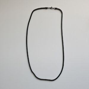 Black Chain Necklace
